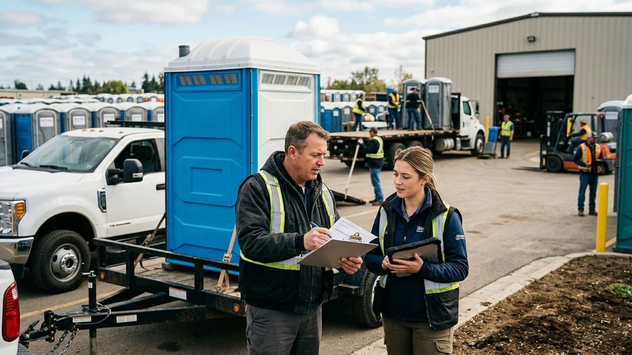 Améliorer l'Efficacité du Service dans la Location de Sanitaires Portables