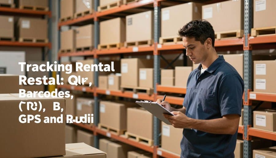Tracking Rental Assets: Barcodes, QR, GPS and RFID