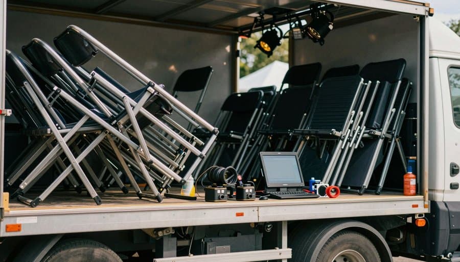 event rental software equipment and operations detail