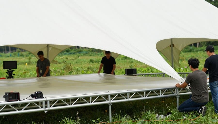 marquee hire software equipment and operations detail