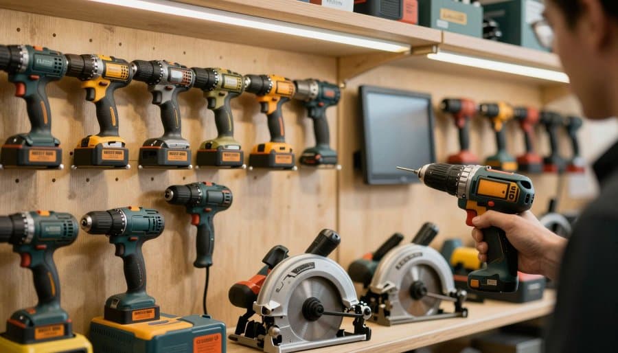 tool hire equipment and operations detail