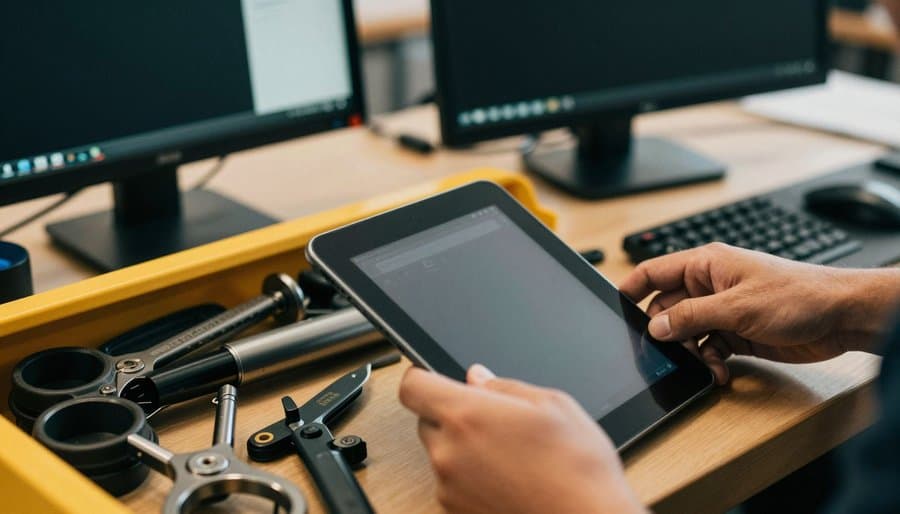 Suivez chaque pièce de matériel de location en temps réel process detail