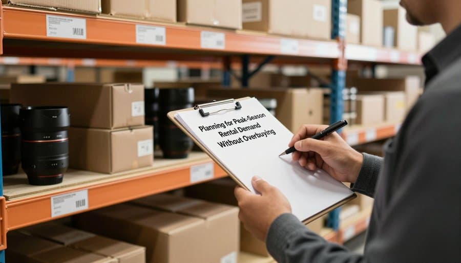 Planning for Peak-Season Rental Demand Without Overbuying