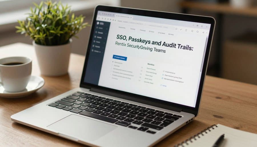 SSO、Passkey 与审计轨迹:面向成长型团队的 Renttix 安全