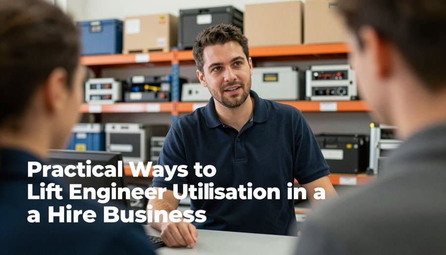 Practical Ways to Lift Engineer Utilisation in a Hire Business