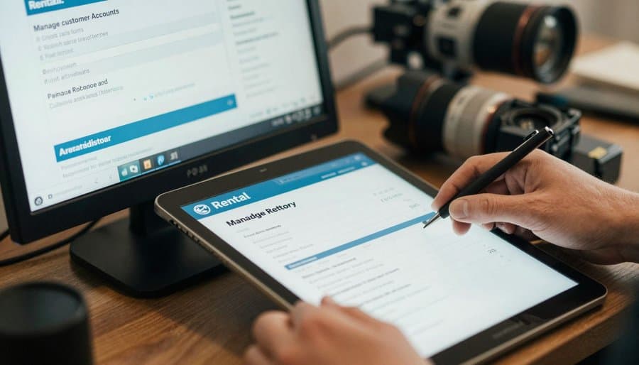 Manage customer accounts, credit terms and rental history workflow detail Manage customer accounts, credit terms and rental history process detail